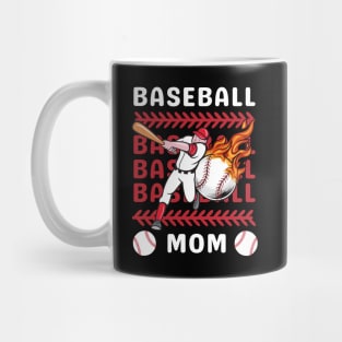 My Favorite Baseball Player Calls Me Mom Gift for Baseball Mother mommy mama Mug